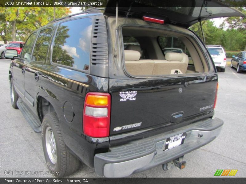 Black / Gray/Dark Charcoal 2003 Chevrolet Tahoe LT