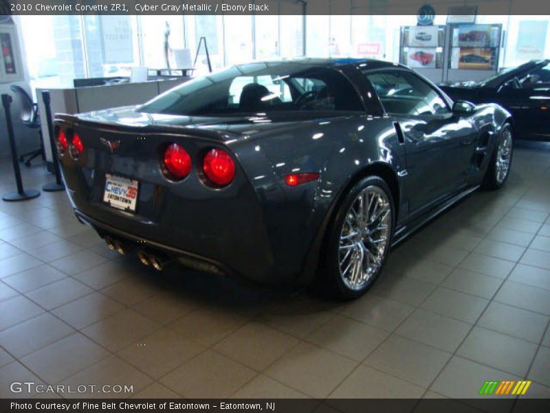 Cyber Gray Metallic / Ebony Black 2010 Chevrolet Corvette ZR1