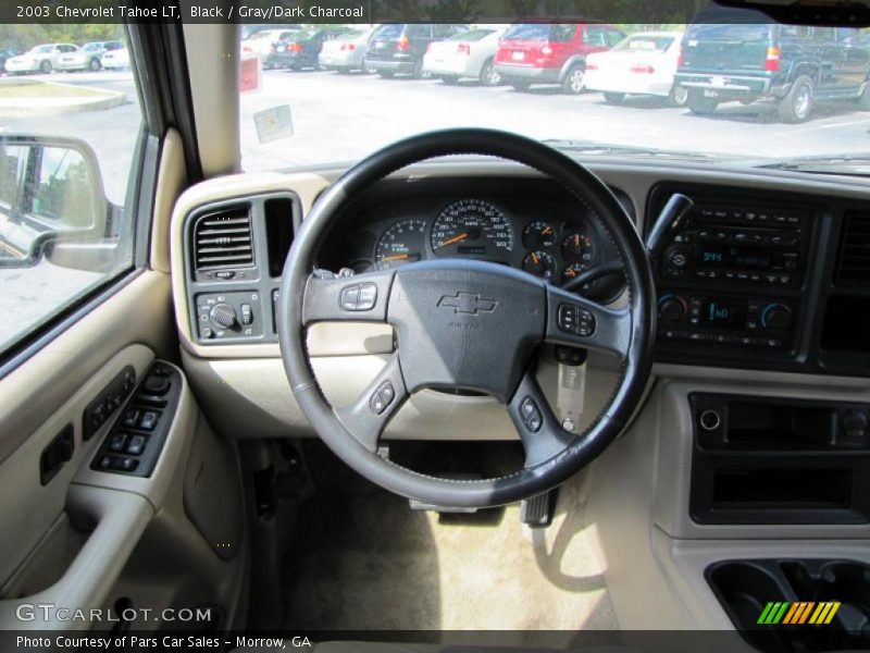 Black / Gray/Dark Charcoal 2003 Chevrolet Tahoe LT