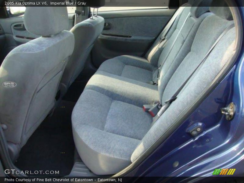 Imperial Blue / Gray 2005 Kia Optima LX V6
