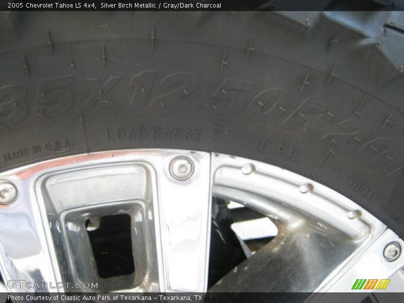 Silver Birch Metallic / Gray/Dark Charcoal 2005 Chevrolet Tahoe LS 4x4