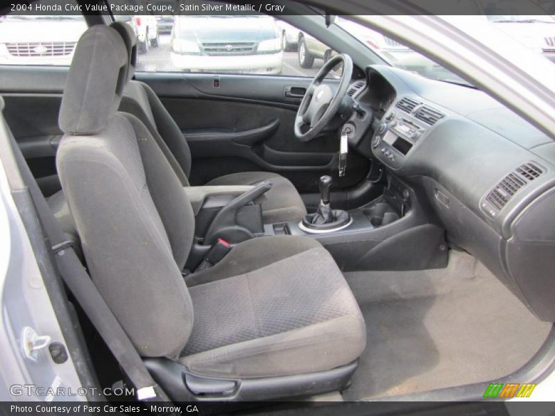  2004 Civic Value Package Coupe Gray Interior