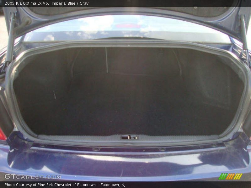 Imperial Blue / Gray 2005 Kia Optima LX V6