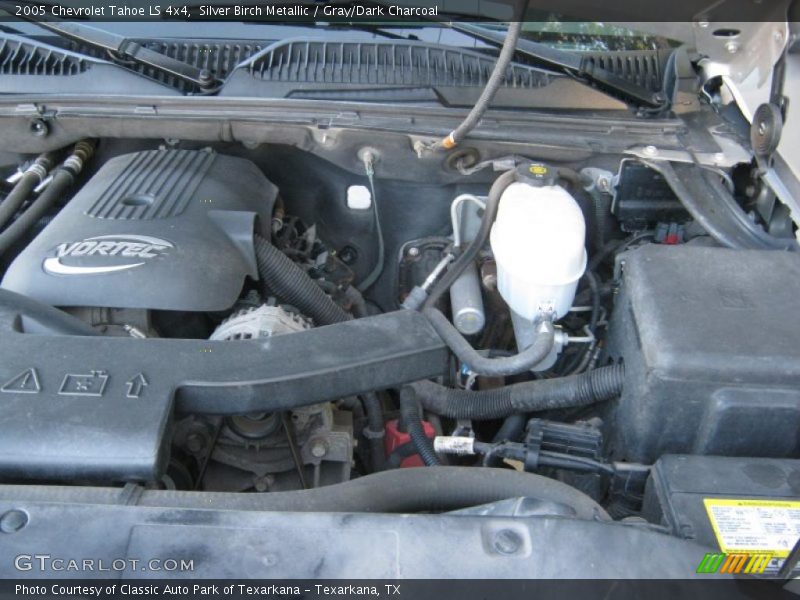 Silver Birch Metallic / Gray/Dark Charcoal 2005 Chevrolet Tahoe LS 4x4