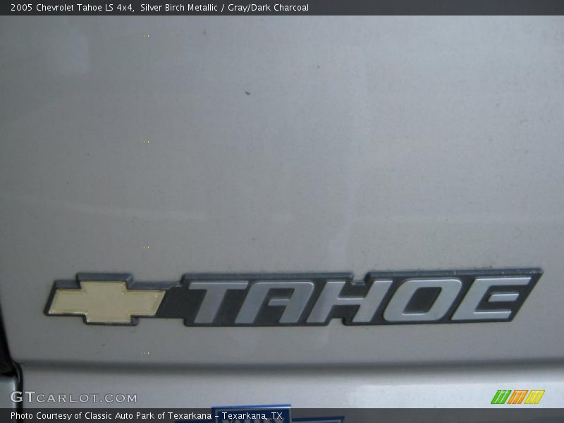 Silver Birch Metallic / Gray/Dark Charcoal 2005 Chevrolet Tahoe LS 4x4