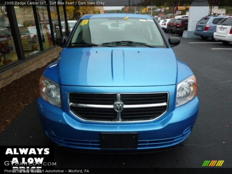 Surf Blue Pearl / Dark Slate Gray 2008 Dodge Caliber SXT