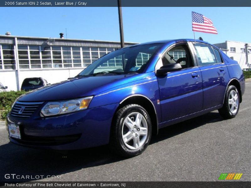Laser Blue / Gray 2006 Saturn ION 2 Sedan