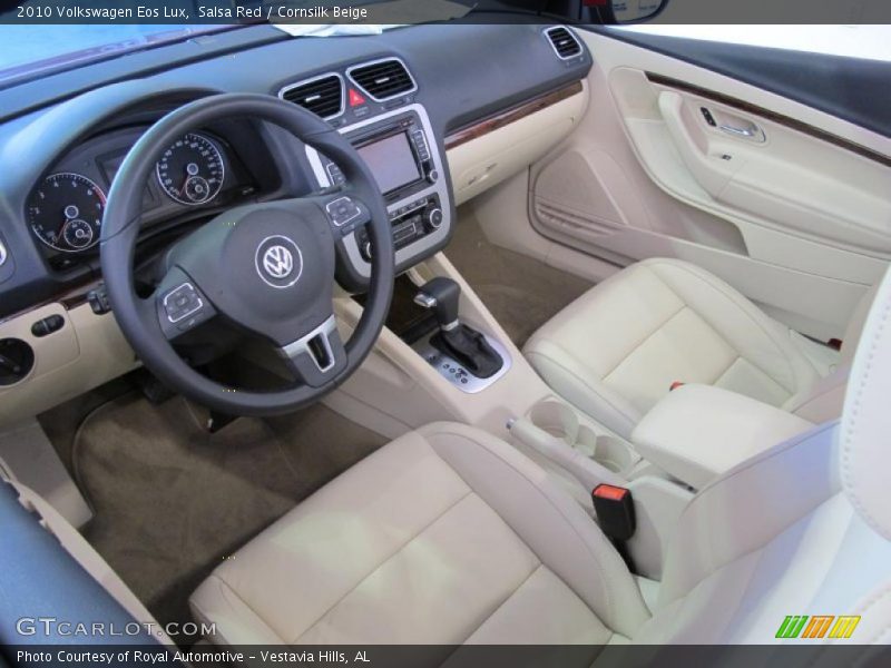 Salsa Red / Cornsilk Beige 2010 Volkswagen Eos Lux