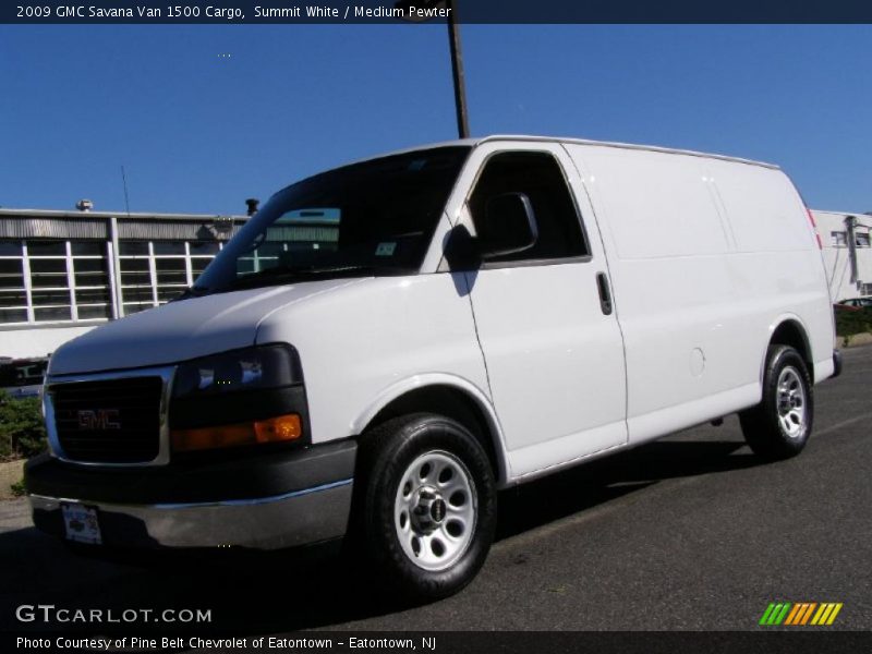 Summit White / Medium Pewter 2009 GMC Savana Van 1500 Cargo