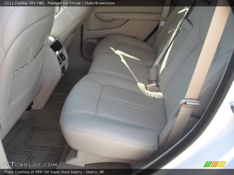 Platinum Ice Tricoat / Shale/Brownstone 2011 Cadillac SRX FWD