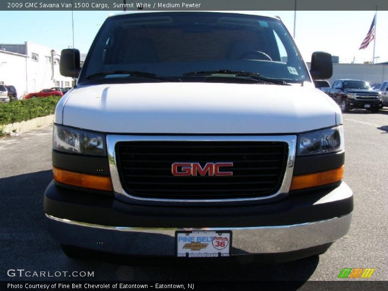 Summit White / Medium Pewter 2009 GMC Savana Van 1500 Cargo