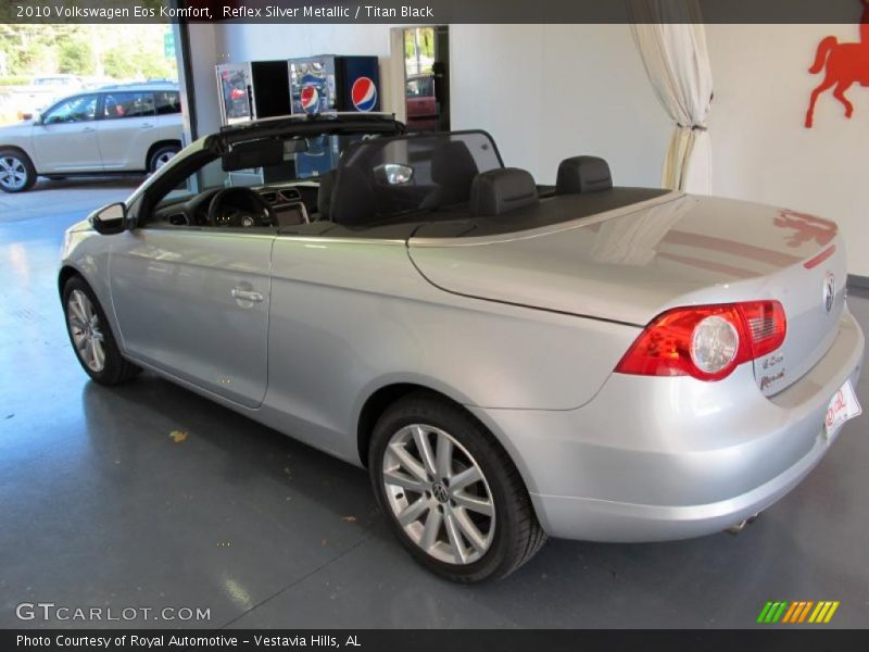Reflex Silver Metallic / Titan Black 2010 Volkswagen Eos Komfort