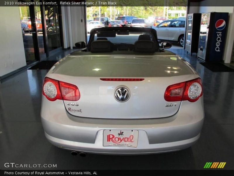 Reflex Silver Metallic / Titan Black 2010 Volkswagen Eos Komfort