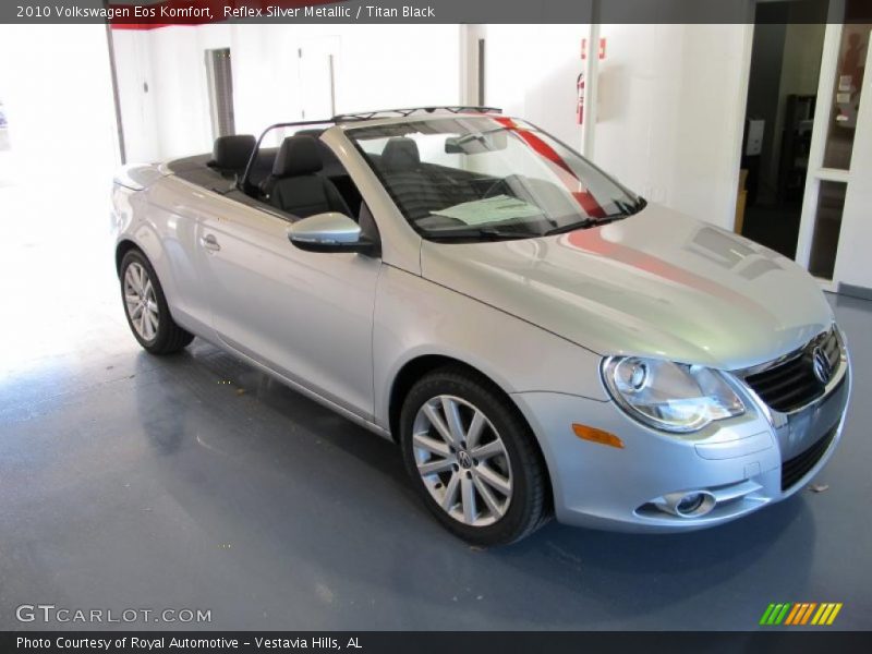 Reflex Silver Metallic / Titan Black 2010 Volkswagen Eos Komfort