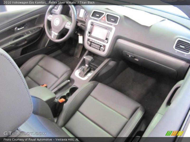 Reflex Silver Metallic / Titan Black 2010 Volkswagen Eos Komfort
