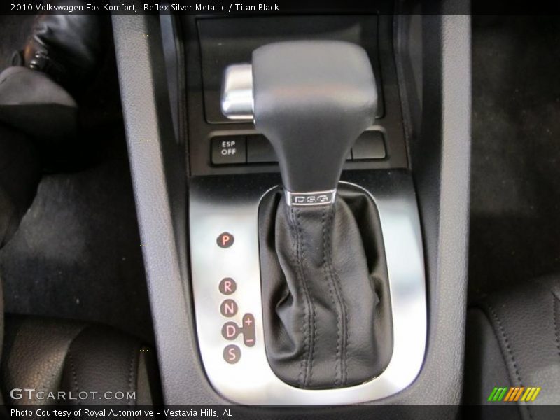 Reflex Silver Metallic / Titan Black 2010 Volkswagen Eos Komfort