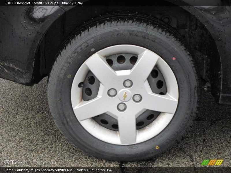 Black / Gray 2007 Chevrolet Cobalt LS Coupe