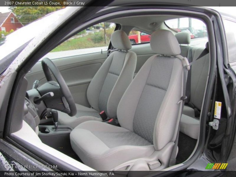 Black / Gray 2007 Chevrolet Cobalt LS Coupe