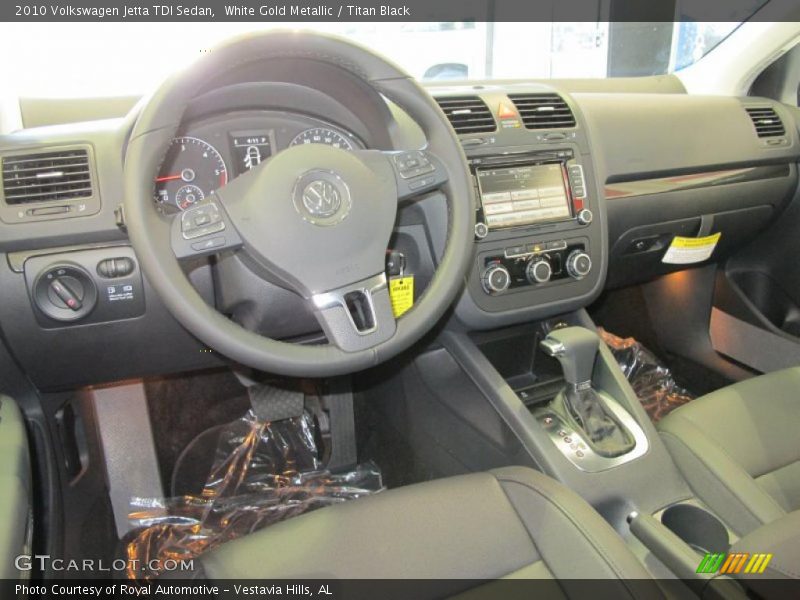 Dashboard of 2010 Jetta TDI Sedan