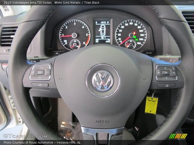  2010 Jetta TDI Sedan Steering Wheel