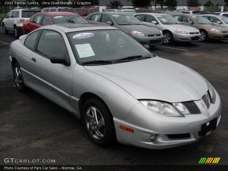 Ultra Silver Metallic / Graphite 2003 Pontiac Sunfire