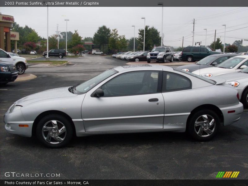 Ultra Silver Metallic / Graphite 2003 Pontiac Sunfire