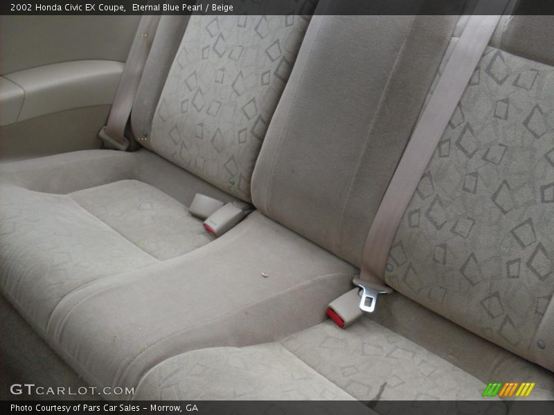  2002 Civic EX Coupe Beige Interior