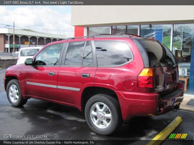 Red Jewel / Light Tan/Ebony 2007 GMC Envoy SLT 4x4