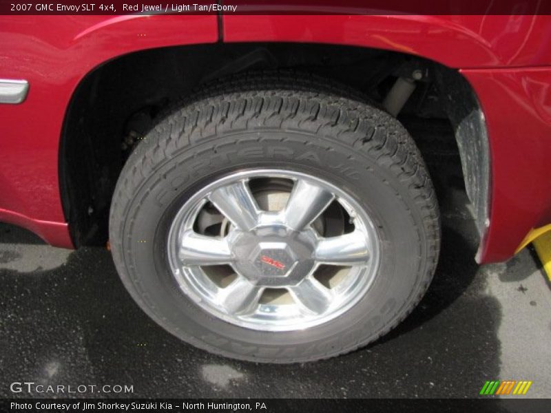 Red Jewel / Light Tan/Ebony 2007 GMC Envoy SLT 4x4
