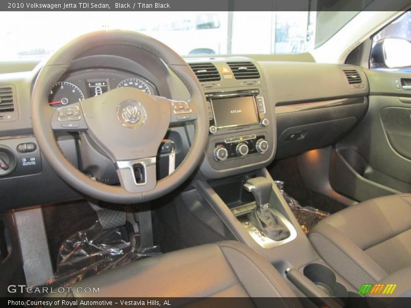 Black / Titan Black 2010 Volkswagen Jetta TDI Sedan