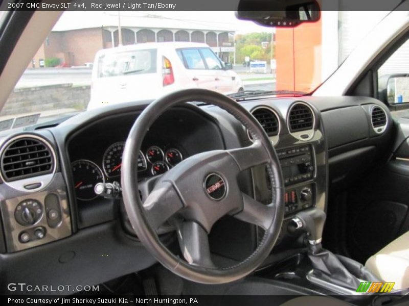 Red Jewel / Light Tan/Ebony 2007 GMC Envoy SLT 4x4