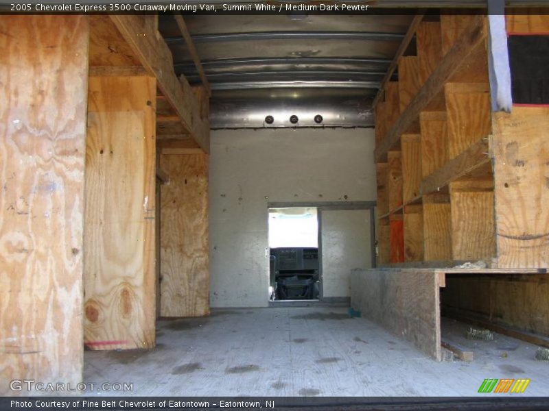 Summit White / Medium Dark Pewter 2005 Chevrolet Express 3500 Cutaway Moving Van