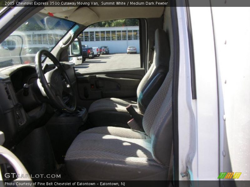 Summit White / Medium Dark Pewter 2005 Chevrolet Express 3500 Cutaway Moving Van