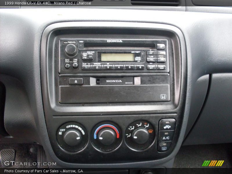 Controls of 1999 CR-V EX 4WD