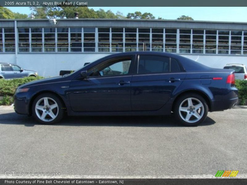 Abyss Blue Pearl / Camel 2005 Acura TL 3.2