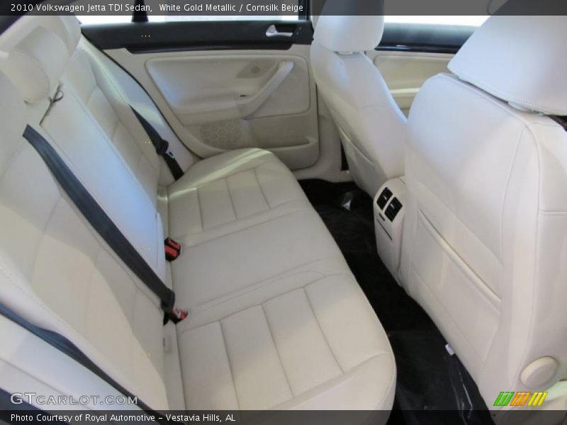 White Gold Metallic / Cornsilk Beige 2010 Volkswagen Jetta TDI Sedan