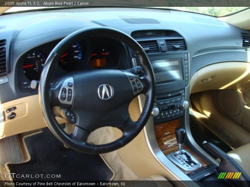 Abyss Blue Pearl / Camel 2005 Acura TL 3.2