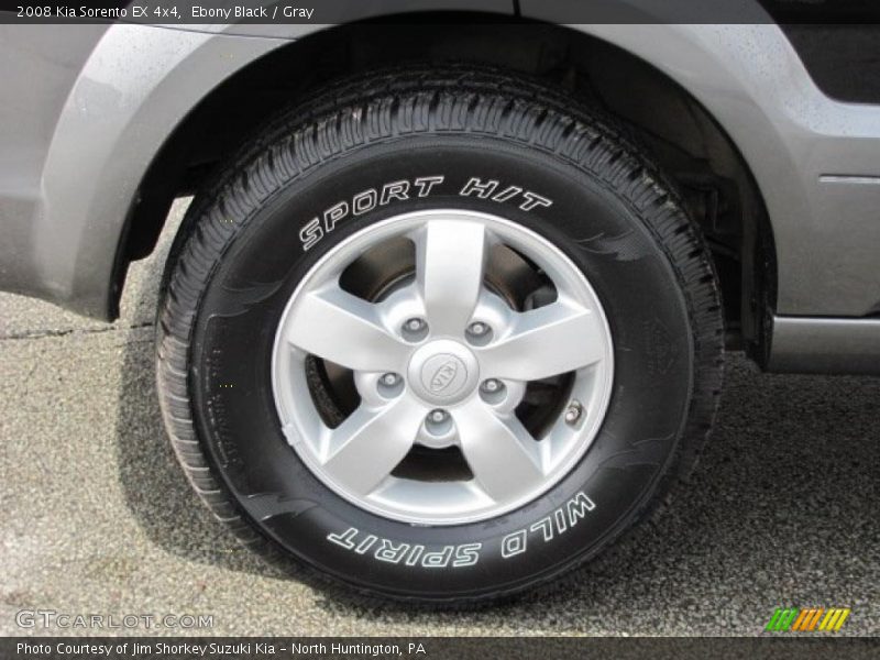 Ebony Black / Gray 2008 Kia Sorento EX 4x4