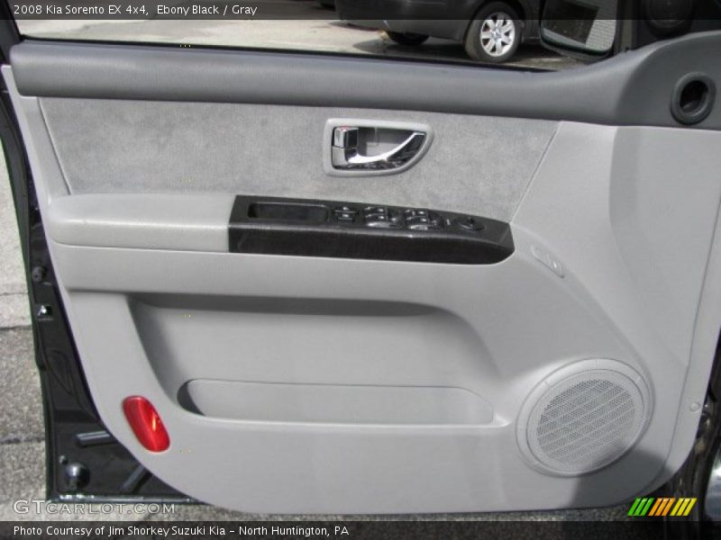 Ebony Black / Gray 2008 Kia Sorento EX 4x4