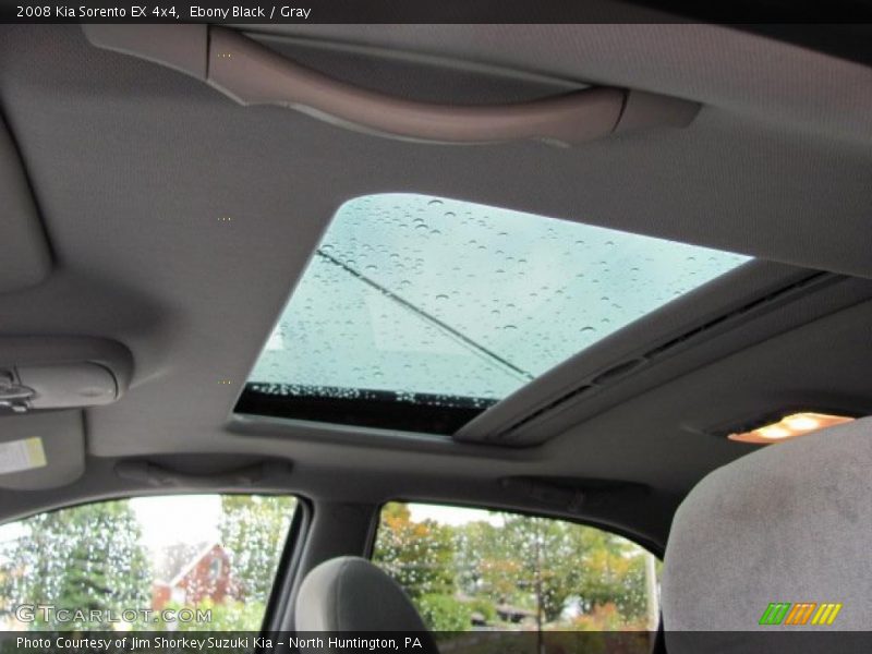 Ebony Black / Gray 2008 Kia Sorento EX 4x4