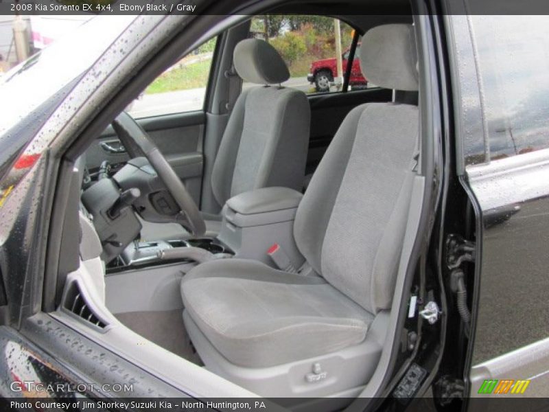 Ebony Black / Gray 2008 Kia Sorento EX 4x4