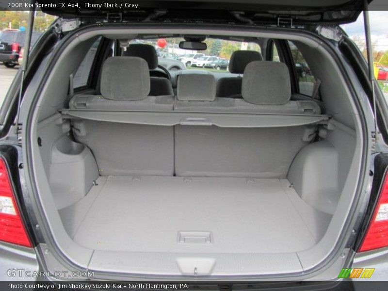 Ebony Black / Gray 2008 Kia Sorento EX 4x4