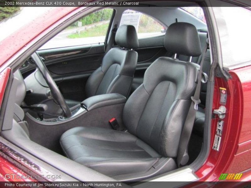  2002 CLK 430 Coupe Charcoal Interior