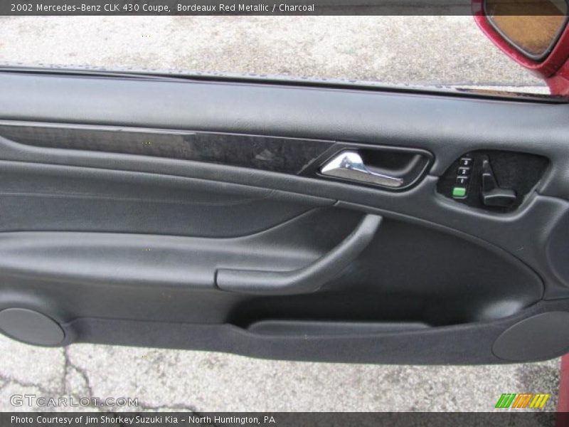  2002 CLK 430 Coupe Charcoal Interior