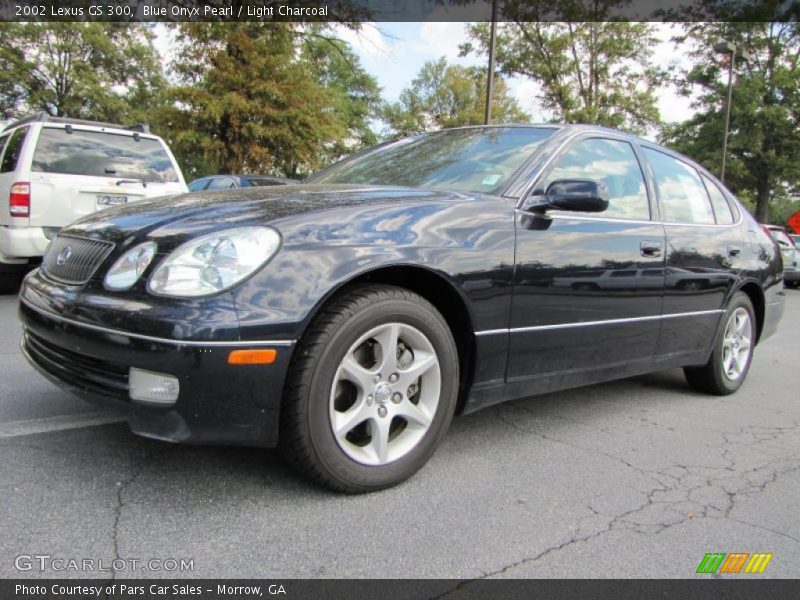 Blue Onyx Pearl / Light Charcoal 2002 Lexus GS 300