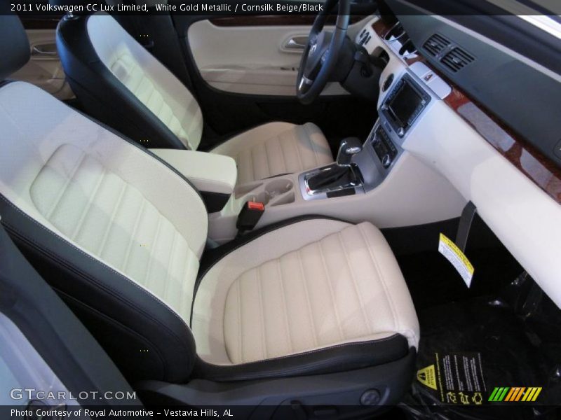  2011 CC Lux Limited Cornsilk Beige/Black Interior