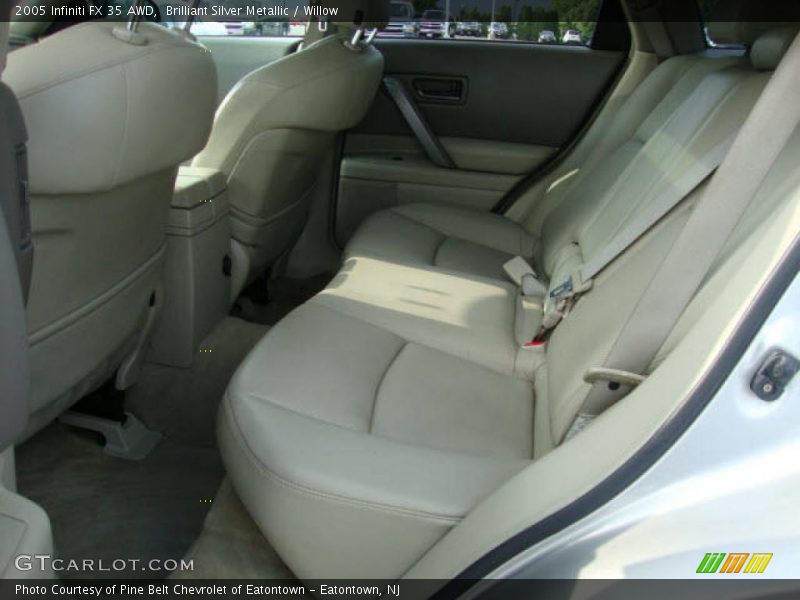 Brilliant Silver Metallic / Willow 2005 Infiniti FX 35 AWD