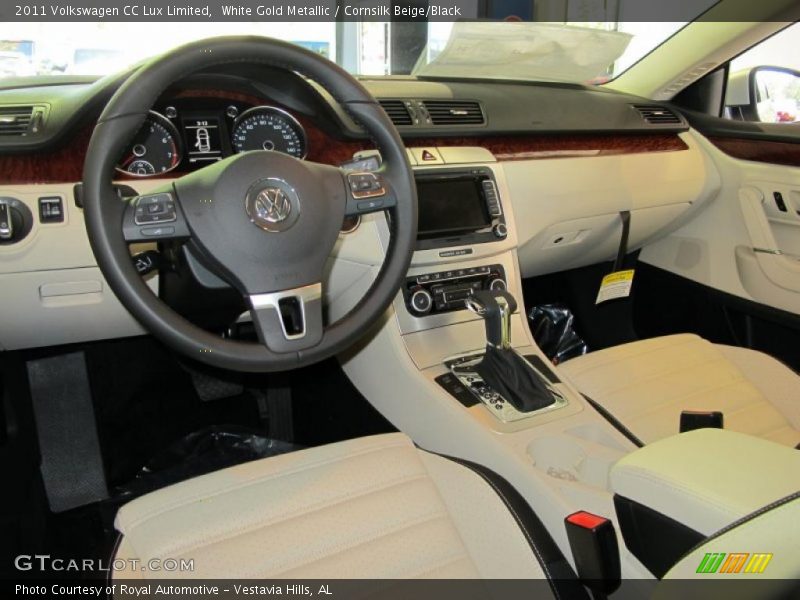  2011 CC Lux Limited Cornsilk Beige/Black Interior
