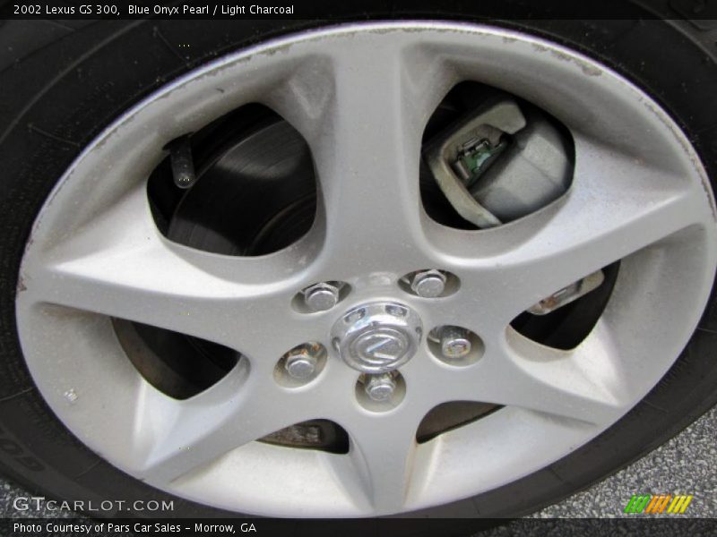 Blue Onyx Pearl / Light Charcoal 2002 Lexus GS 300