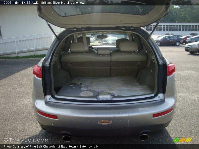 Brilliant Silver Metallic / Willow 2005 Infiniti FX 35 AWD